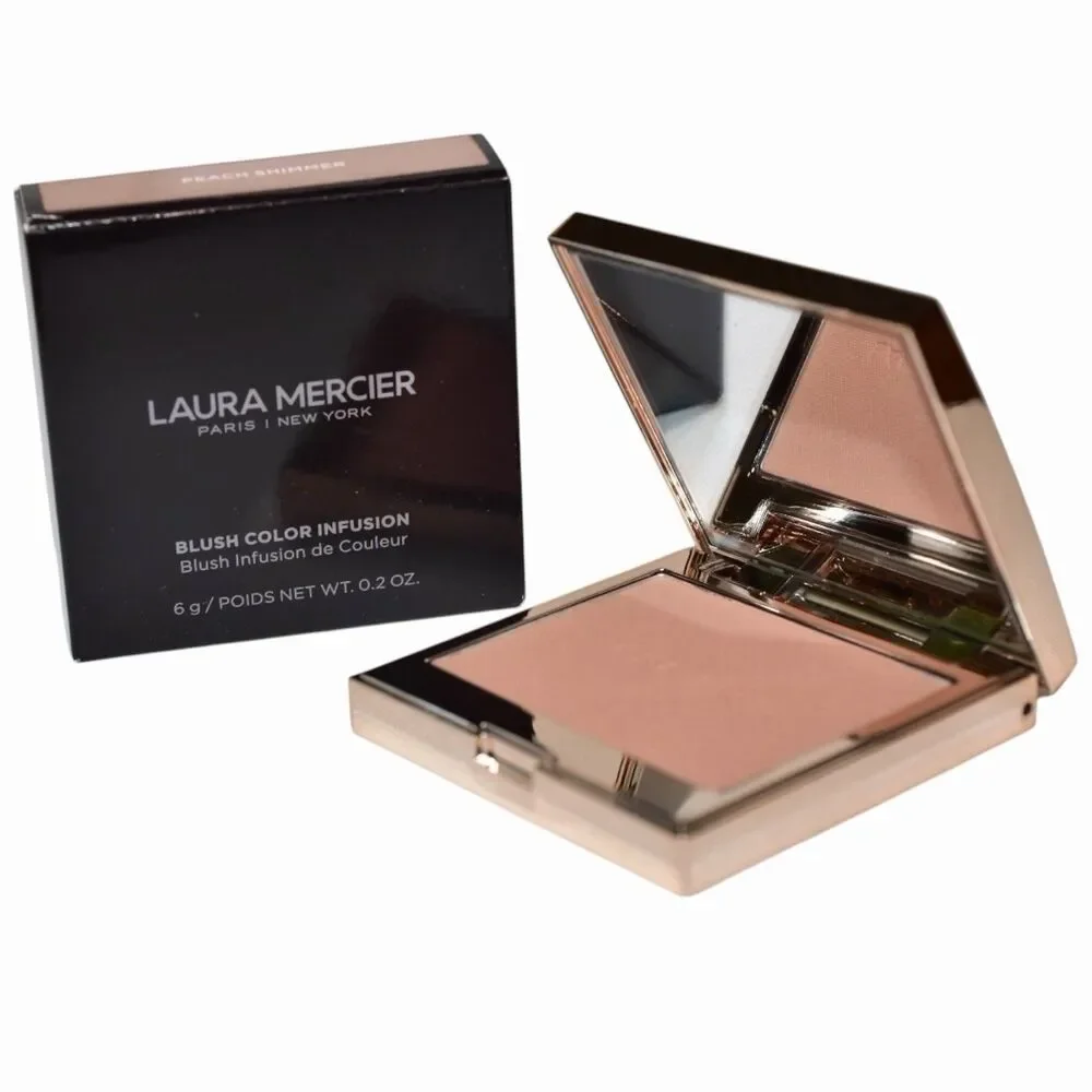 Laura Mercier - Blush Color Infusion Blush - PEACH SHIMMER 6g/0.2 oz NEW